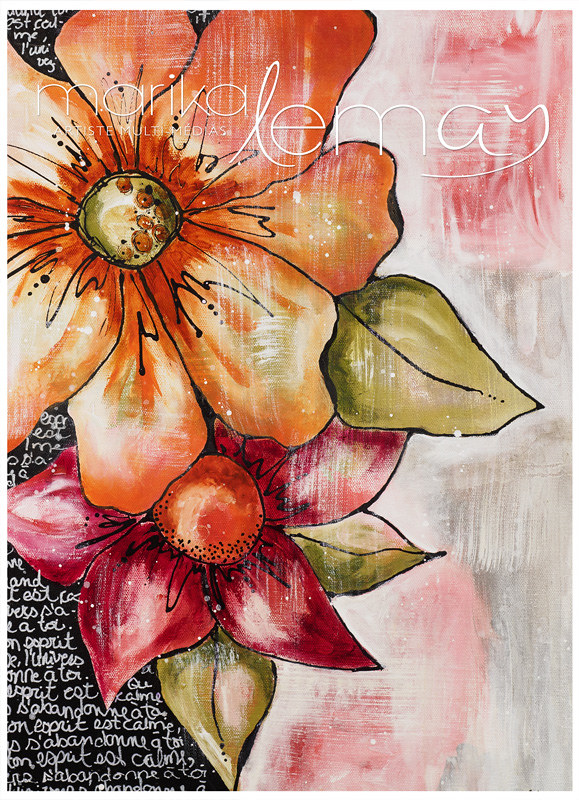 Fleurs-divines 4 canevas-16x20-acryique