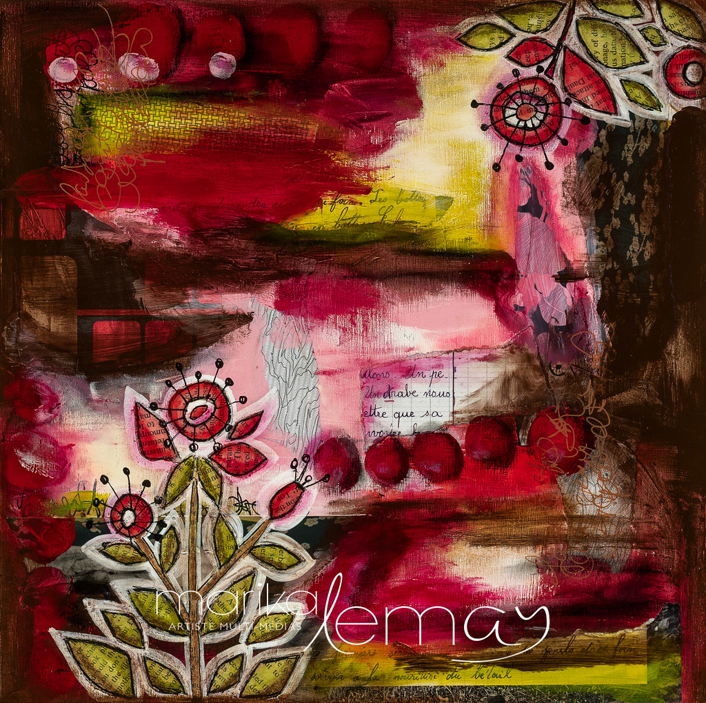 Éclosion-12x12-techniques-mixtes-sur-bois